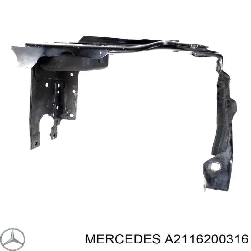 Рамка радіатора ліва Mercedes A2116200316 ціна, від 17.99 USD