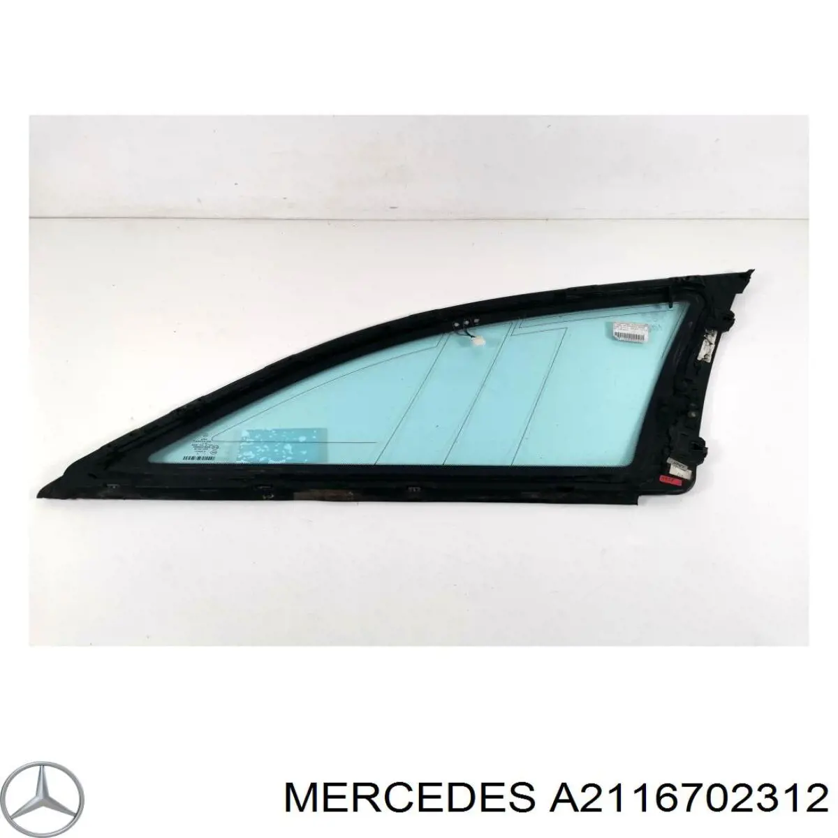 A2116702312 Mercedes Скло багажного відсіку, ліве