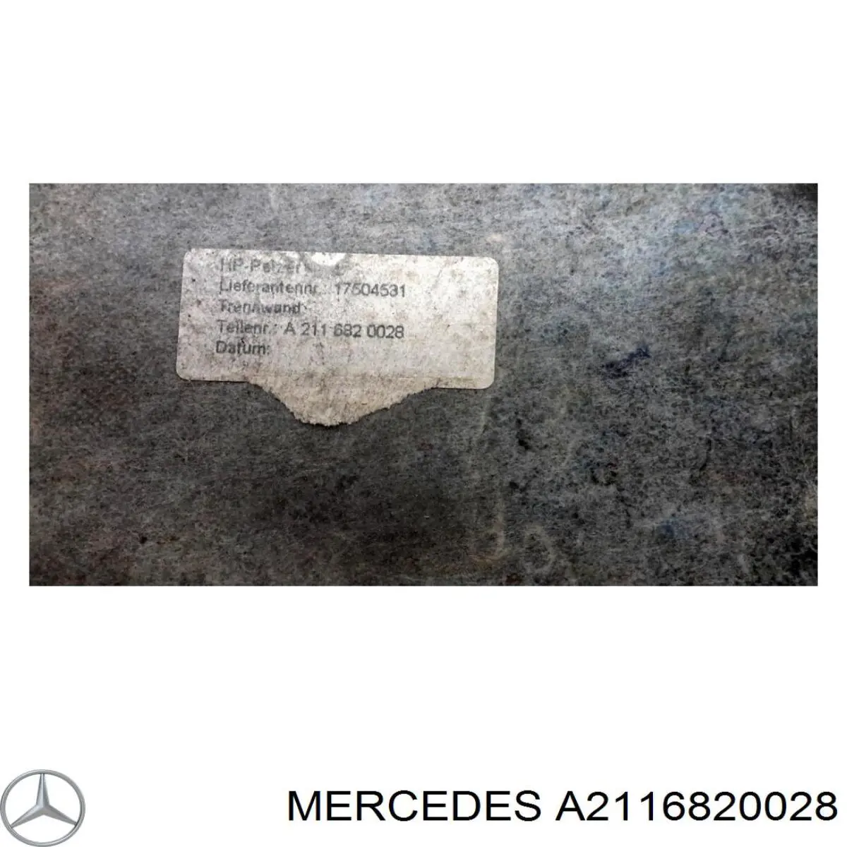 Mercedes A2116820028 ціна, від 57.01 USD