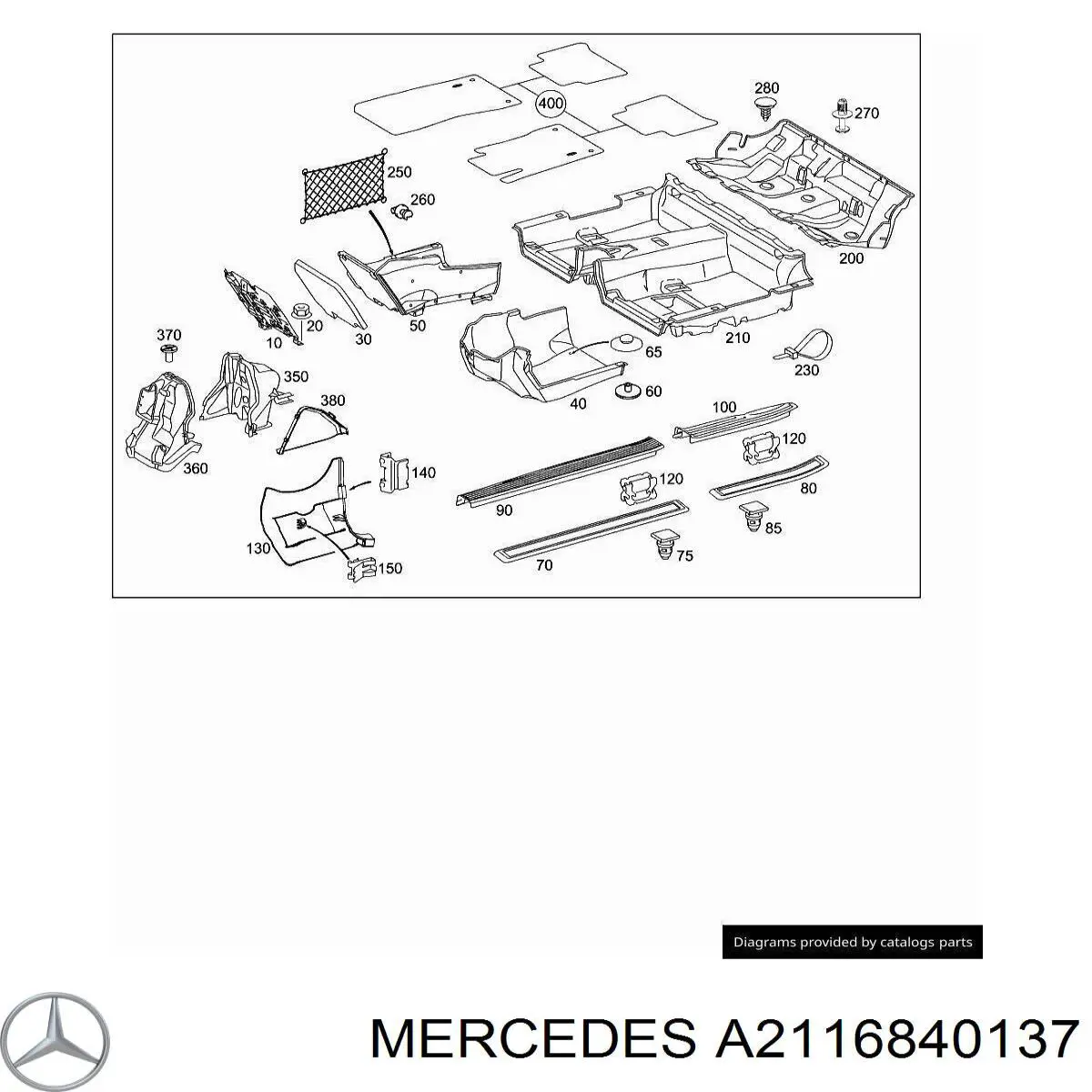 A2116840137 Mercedes 