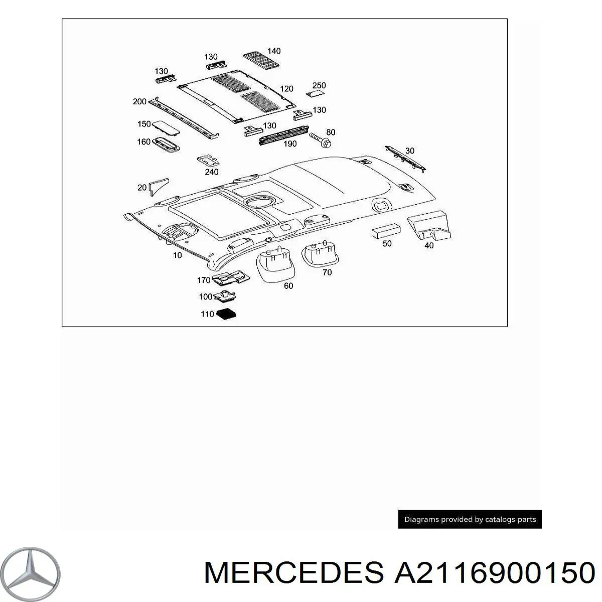  A2116900150 Mercedes