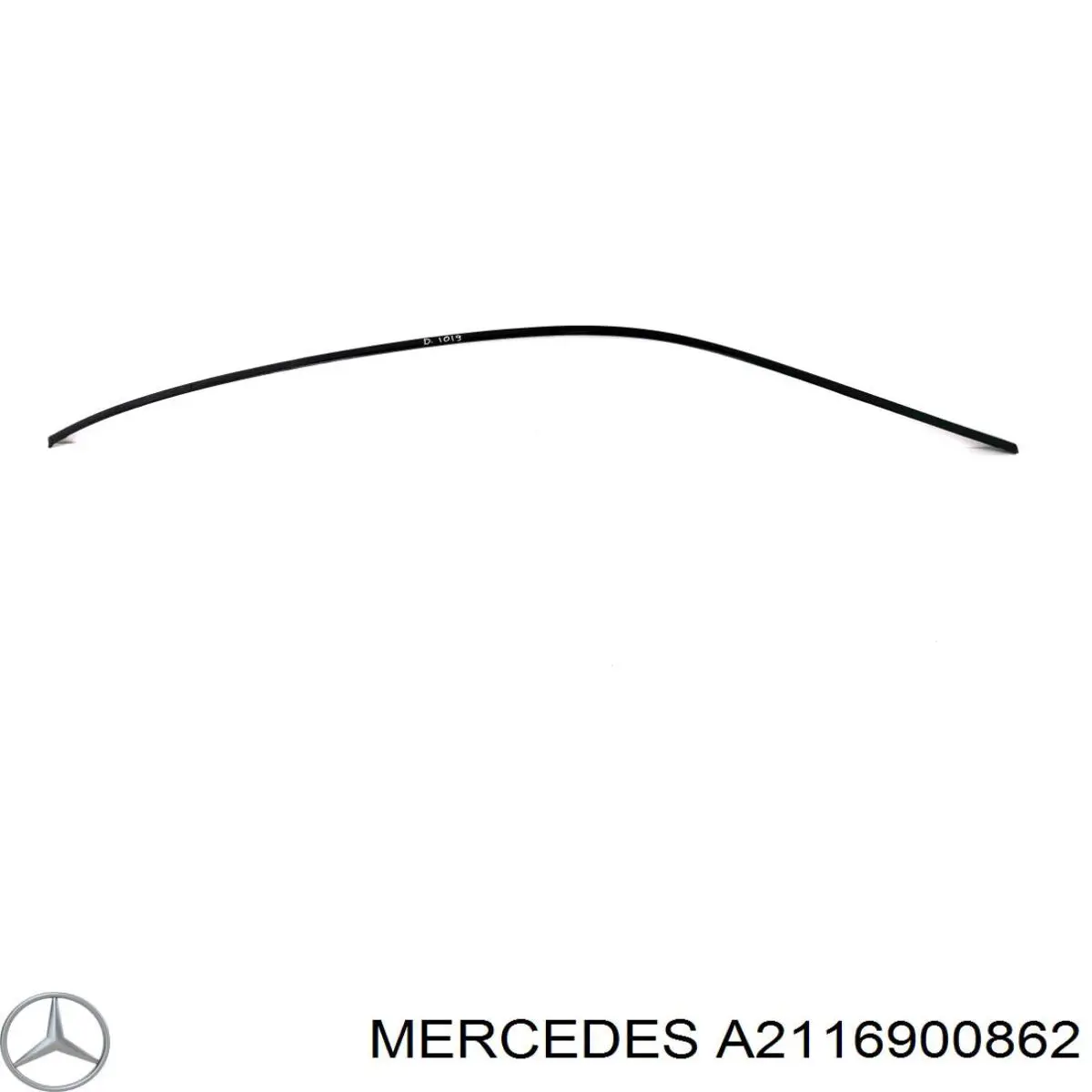 A2116900862 Mercedes Молдинг даху, правий