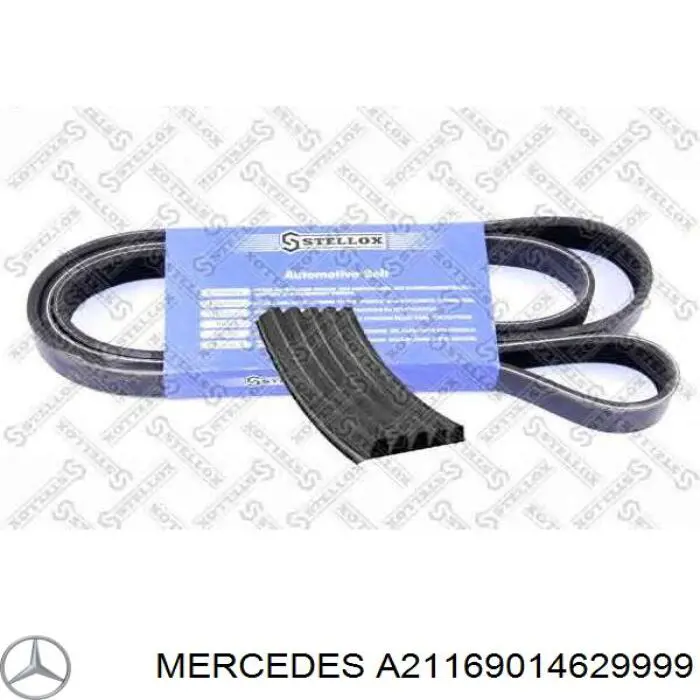Купити A21169014629197 Mercedes Молдинг задніх лівих дверей
