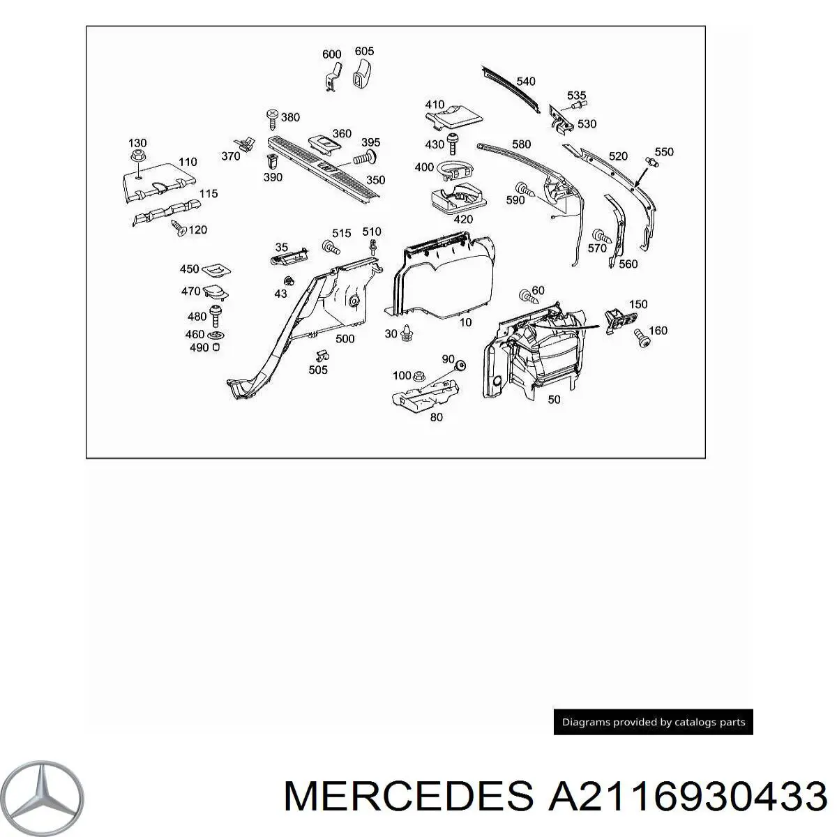 A2116930433 Mercedes 