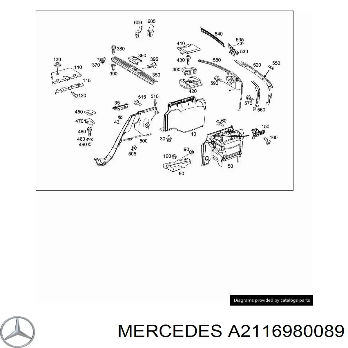  A2116980089 Mercedes