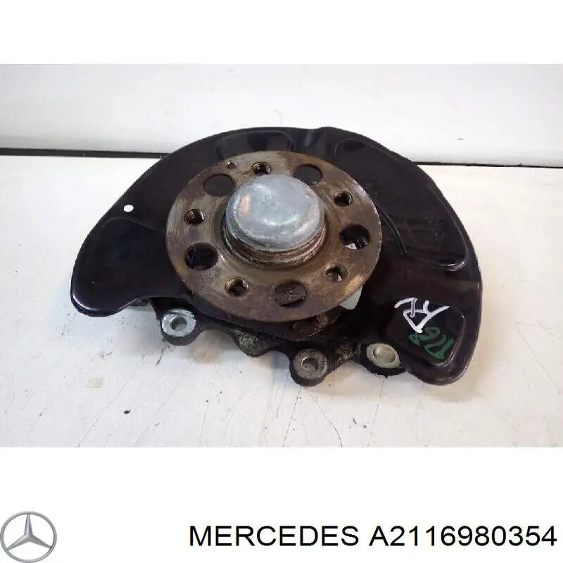 Купити A2116980354 Mercedes Накладка зовнішня (молдинг) порога, лівий