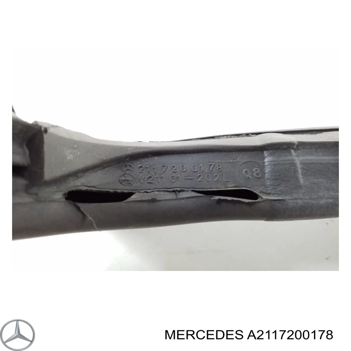 Ущільнювач двері передньої лівої (на двері) Mercedes A2117200178 ціна, від 10.14 USD