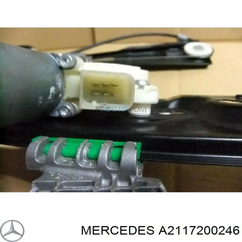 Механізм склопідіймача двері передньої, правої A2117200246 Mercedes