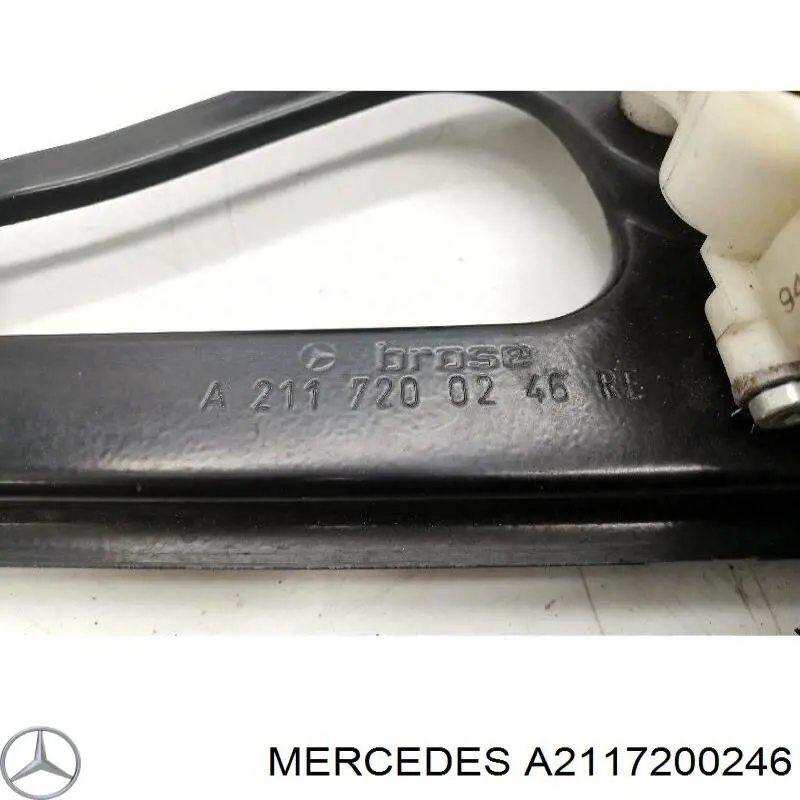 Механізм склопідіймача двері передньої, правої Mercedes A2117200246