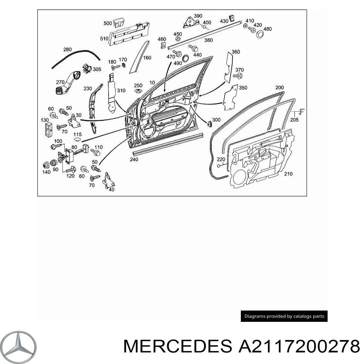 A2117200278 Mercedes 
