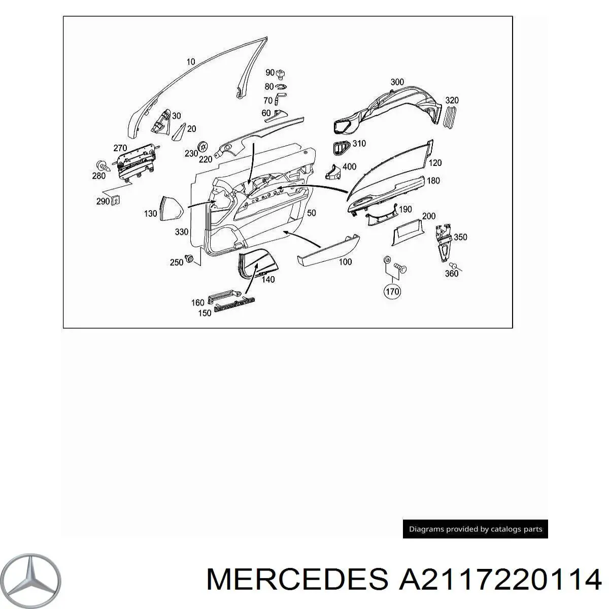 A2117220114 Mercedes 
