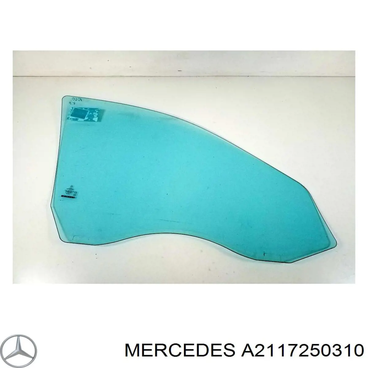 A2117250310 Mercedes Скло передніх дверей, лівою