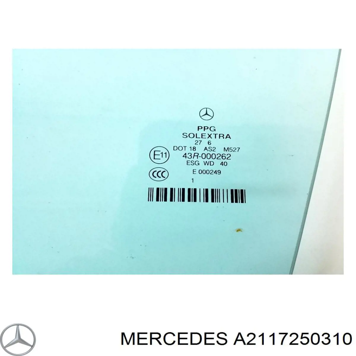 Купити A2117250310 Mercedes Скло та ущільнювачі скла вітрового правого/лівого