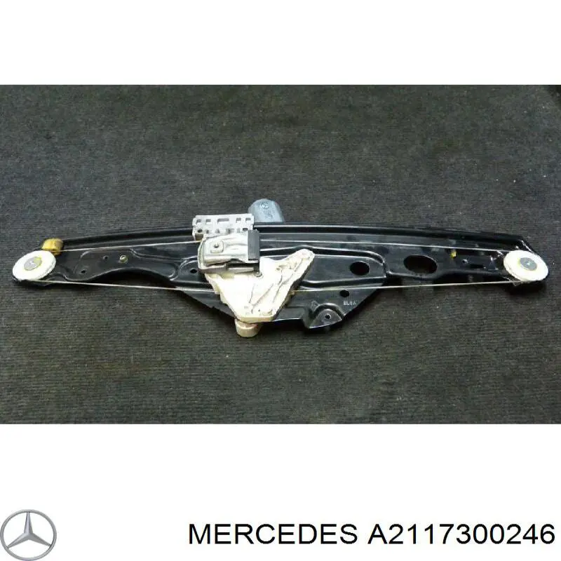 Механізм склопідіймача двері задньої, правої A2117300246 Mercedes