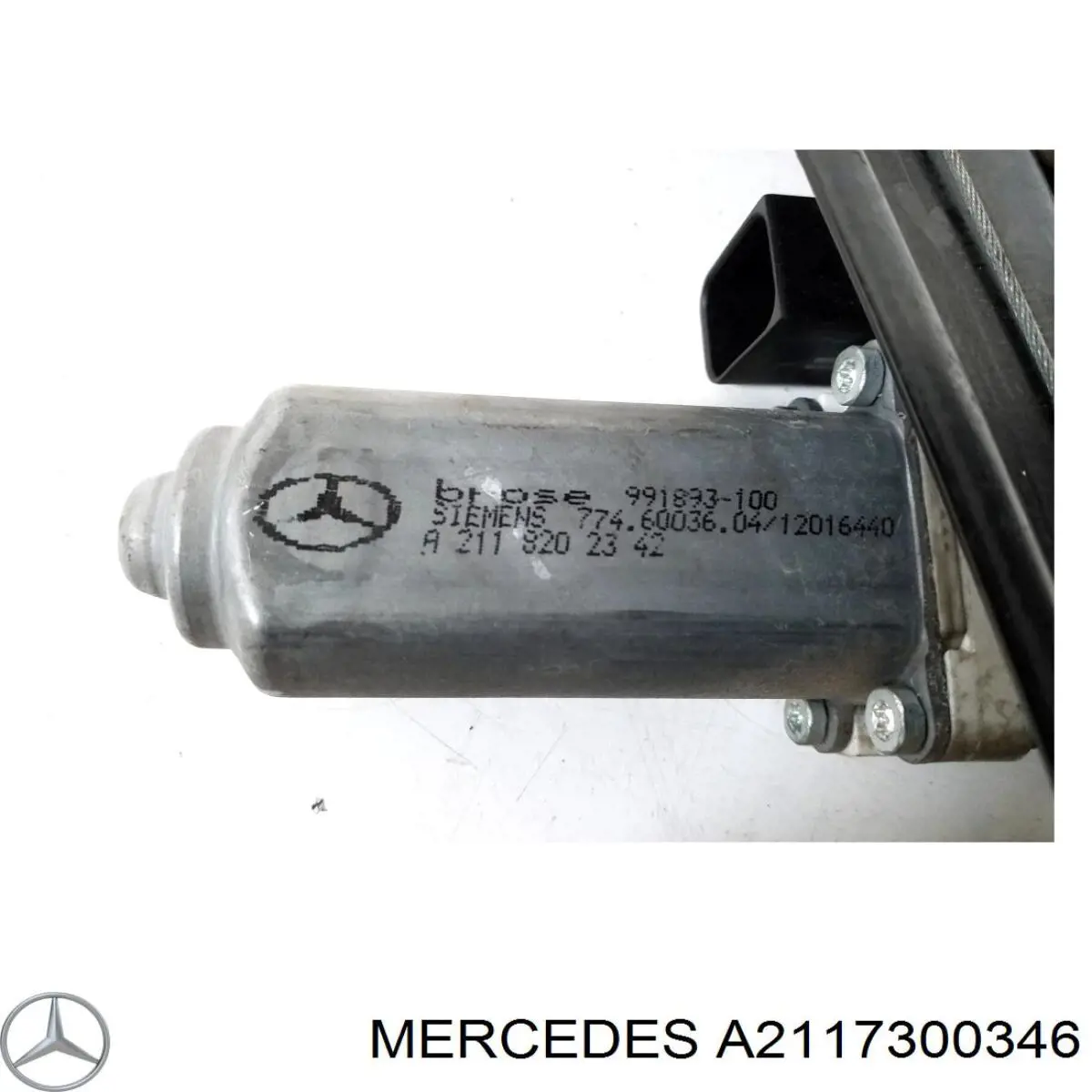 Механізм склопідйомника двері задньої, лівої Mercedes A2117300346 ціна, від 15.37 USD