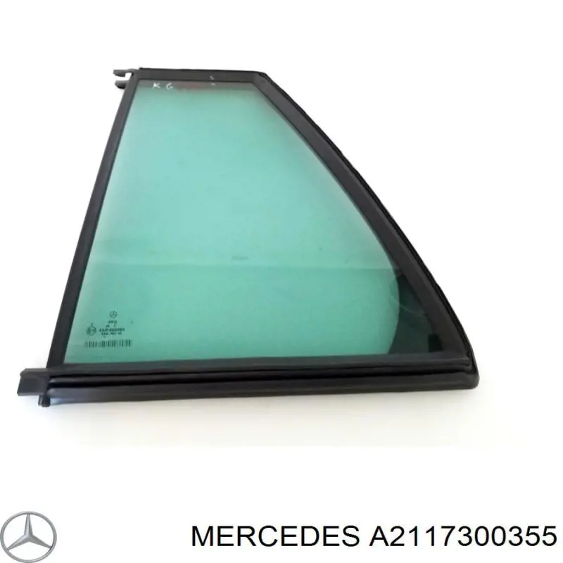 Кватирка дверей трикутник, задньої, лівої Mercedes A2117300355 ціна, від 15.75 USD
