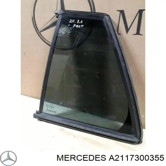 Купити A2117300355 Mercedes Скло-кватирка двері, задньої, лівої