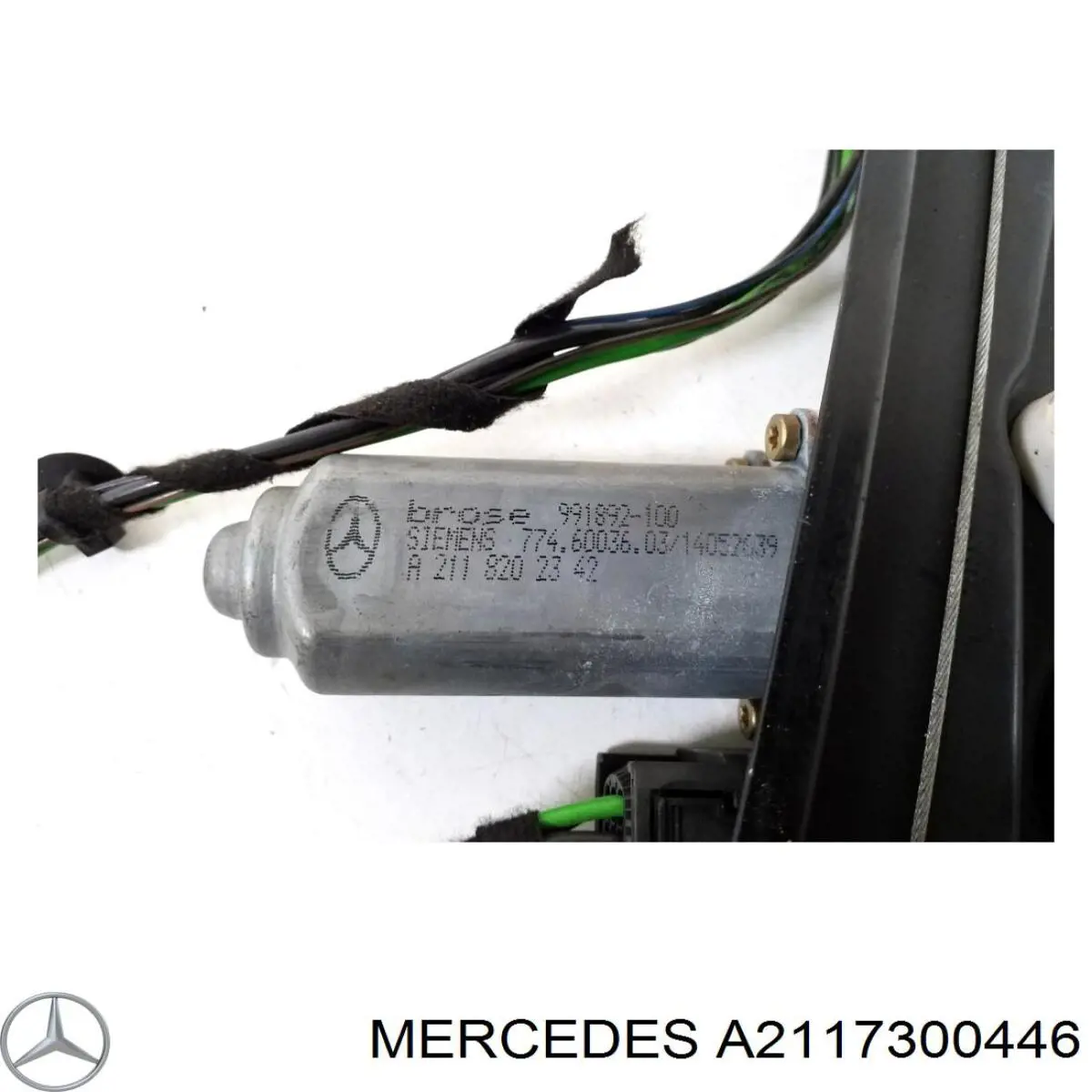 Склопідйомник задніх правих дверей Mercedes A2117300446
