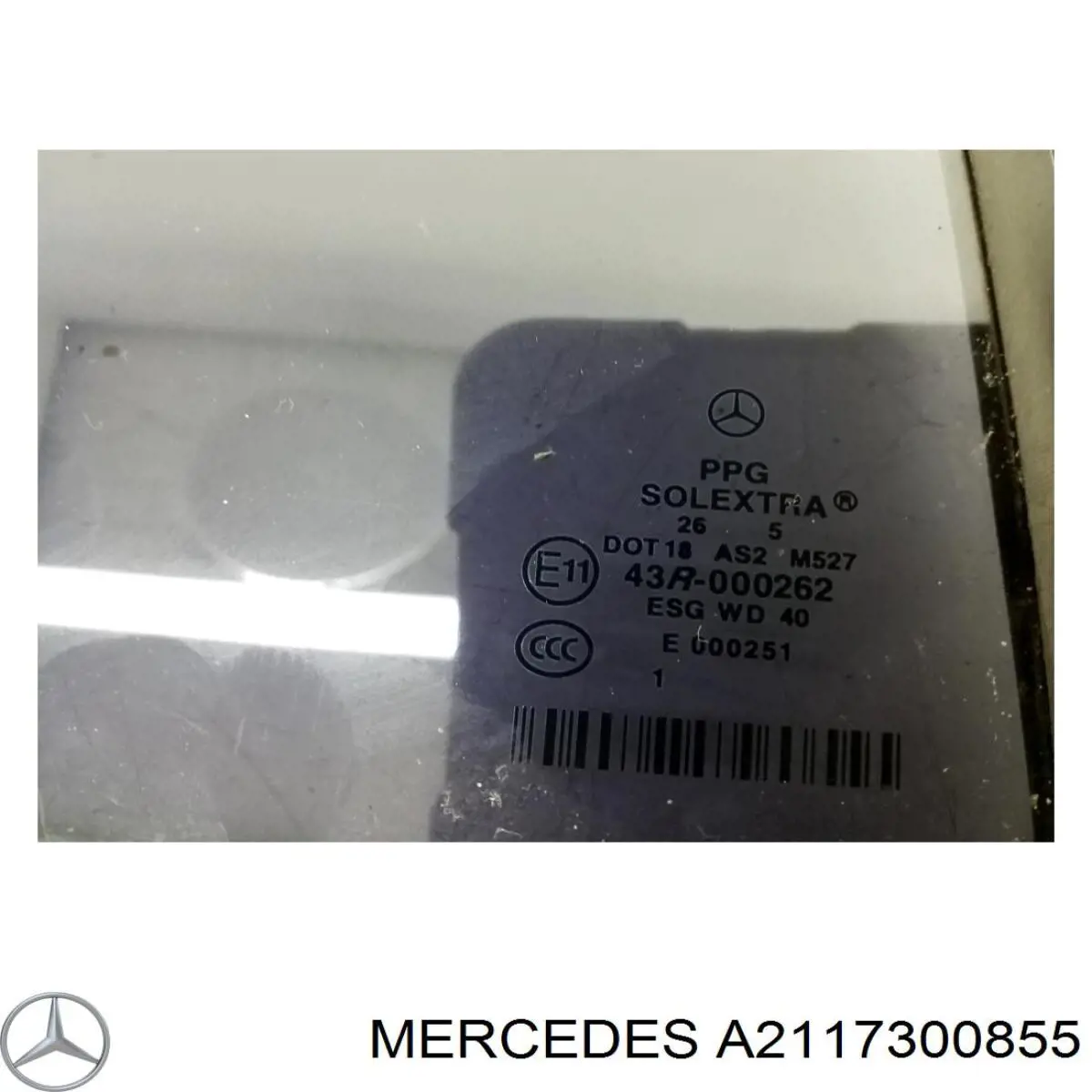 Задня кватирка права Mercedes A2117300855 ціна, від 183.59 USD
