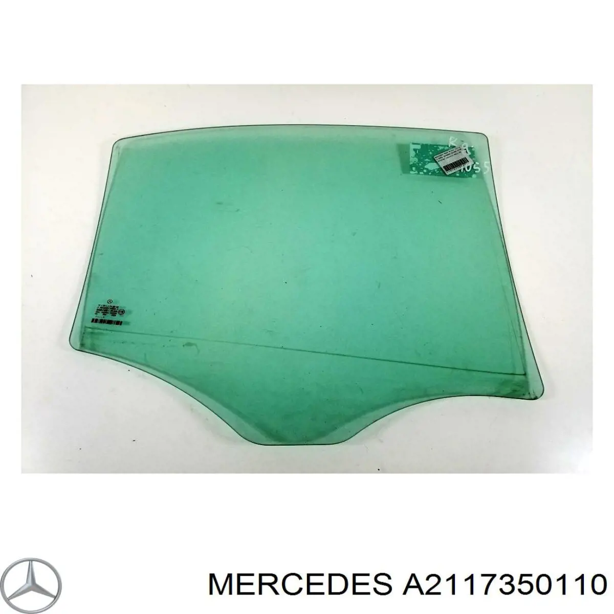 Скло задньої двері лівої Mercedes A2117350110 ціна, від 10.32 USD