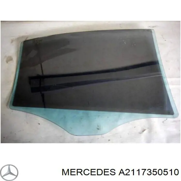 Скло задньої двері лівої Mercedes A2117350510 ціна, від 11.25 USD
