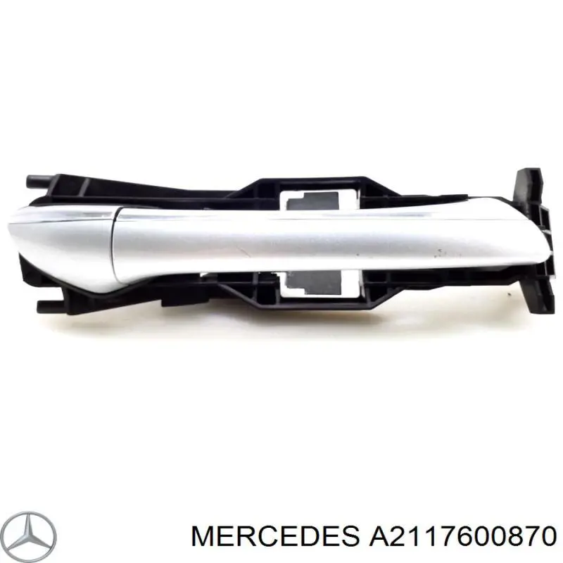 Ручка передньої двері зовнішня права Mercedes A2117600870 ціна, від 12.65 USD