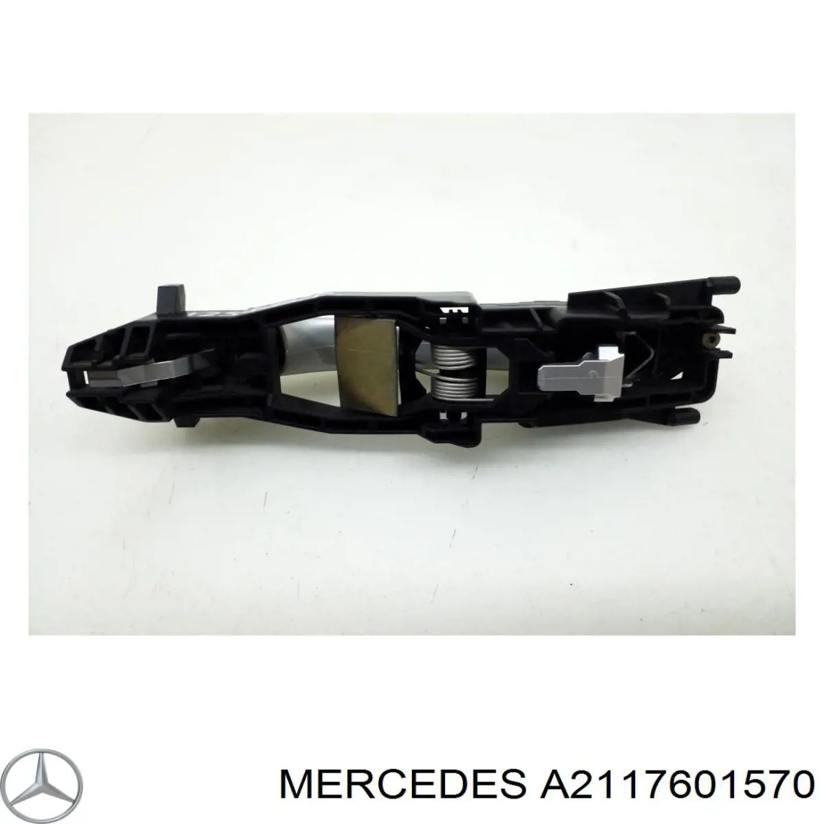 Ручка передньої двері зовнішня ліва Mercedes A2117601570 ціна, від 13.27 USD
