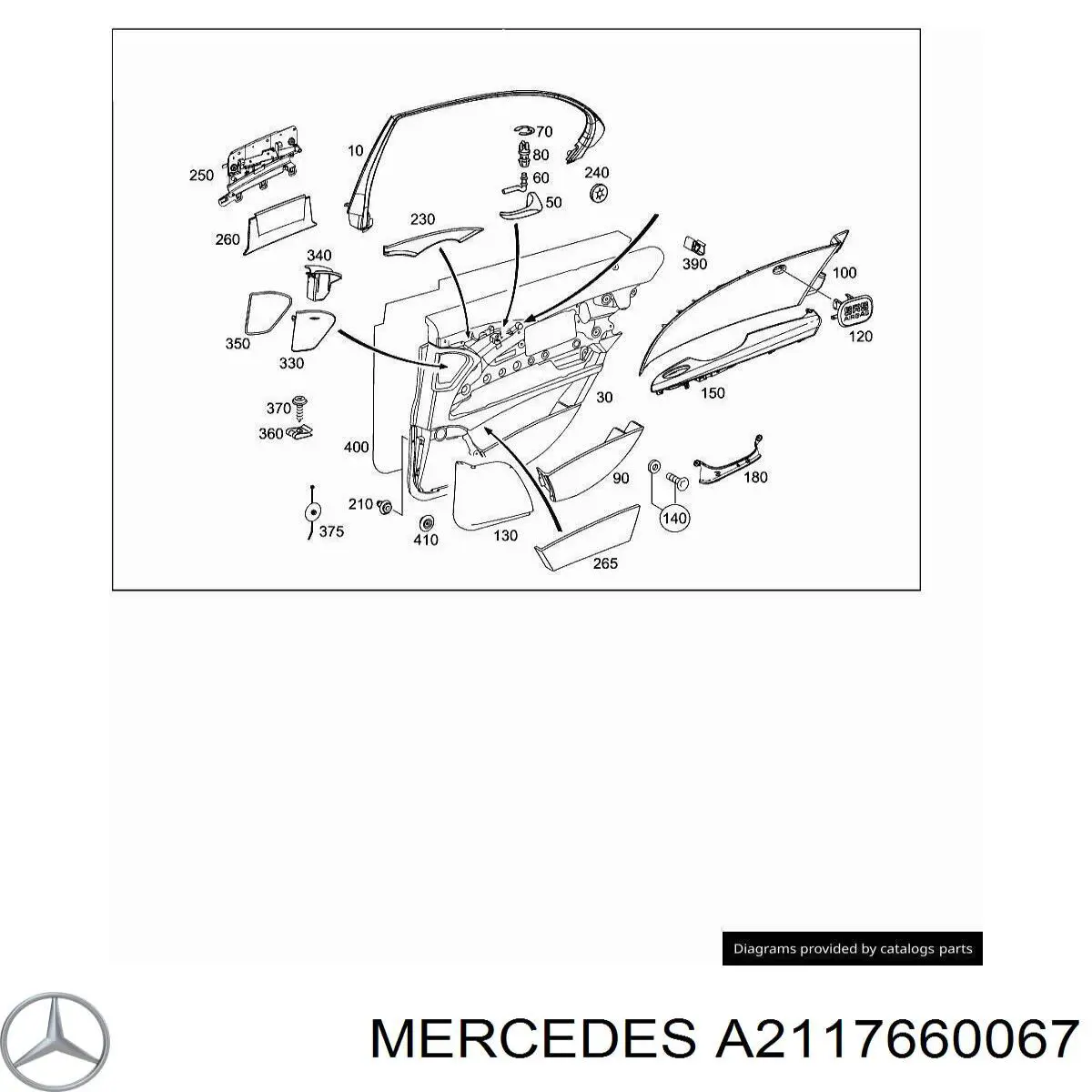 A2117660067 Mercedes 