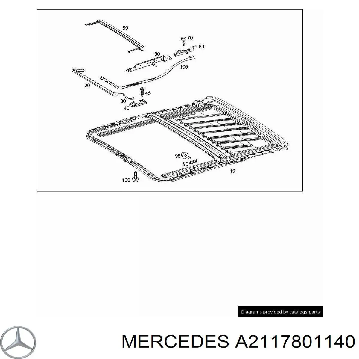 A2117801140 Mercedes 
