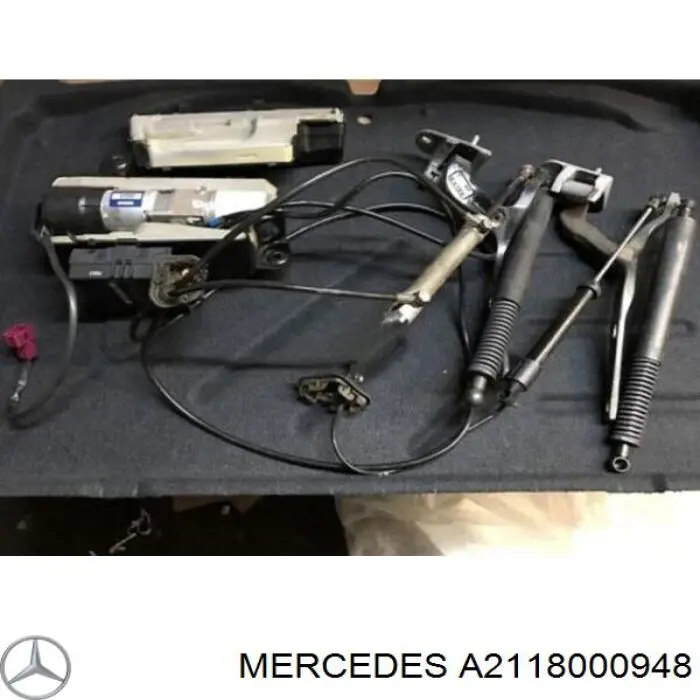 A2118000948 Mercedes Амортизатор кришки багажника / двері 3/5-ї задньої