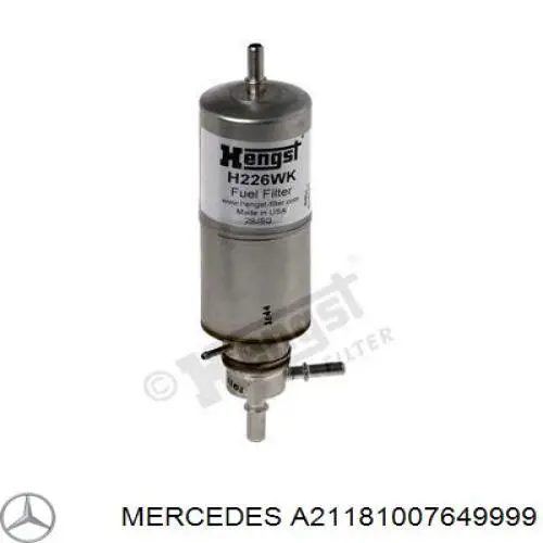 Накладка дзеркала заднього виду, ліва A21181007649775 Mercedes