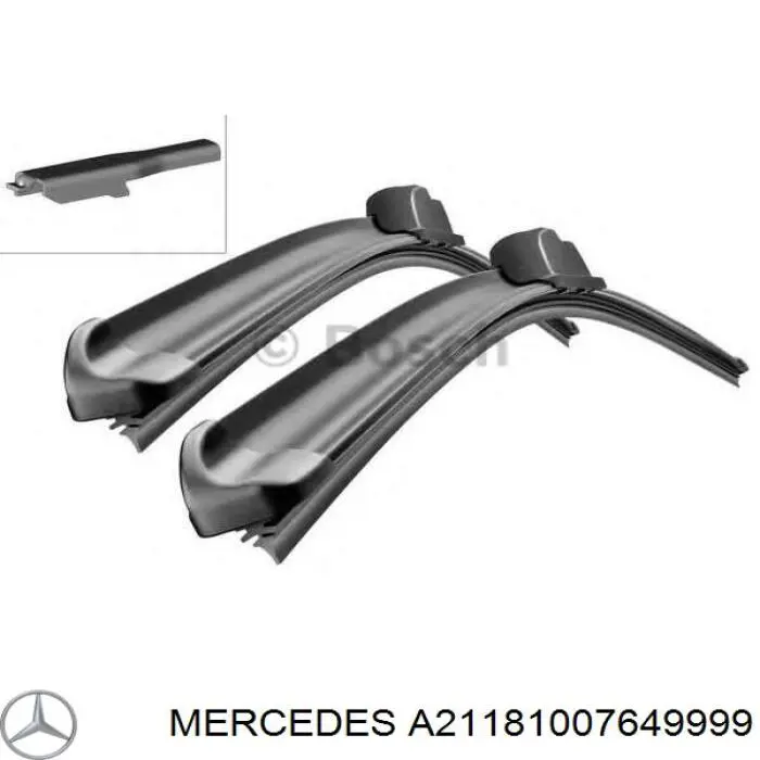 Накладка дзеркала заднього виду, ліва A2118100764 Mercedes