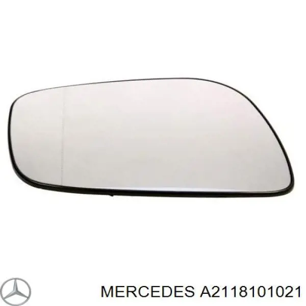 Зеркальный элемент зеркала заднего вида MERCEDES A2118101021