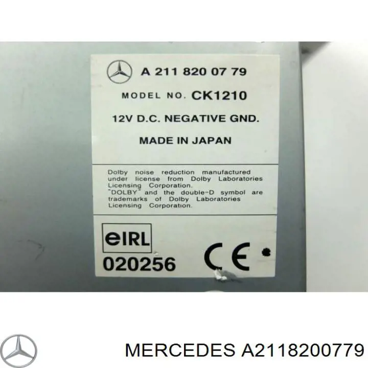 A2118200079 Mercedes Магнітола (радіо AM/FM)