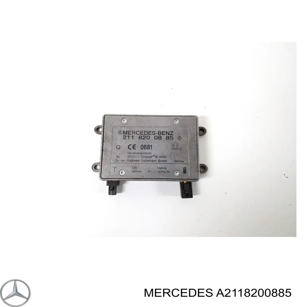 A2118200885 Mercedes Підсилювач сигналу антени