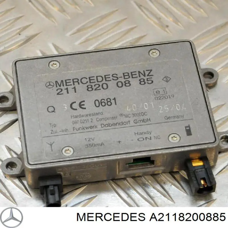 Підсилювач сигналу антени Mercedes A2118200885 ціна, від 3.17 USD
