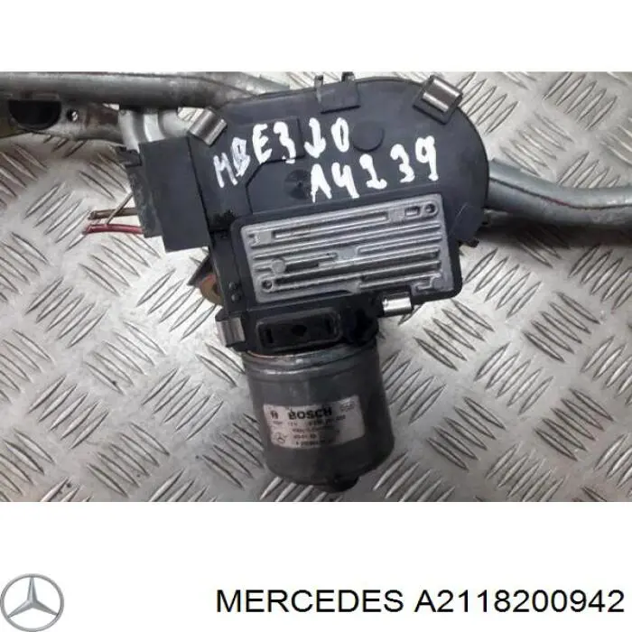 Мотор стеклоочищувача Mercedes A2118200942 ціна, від 12.68 USD