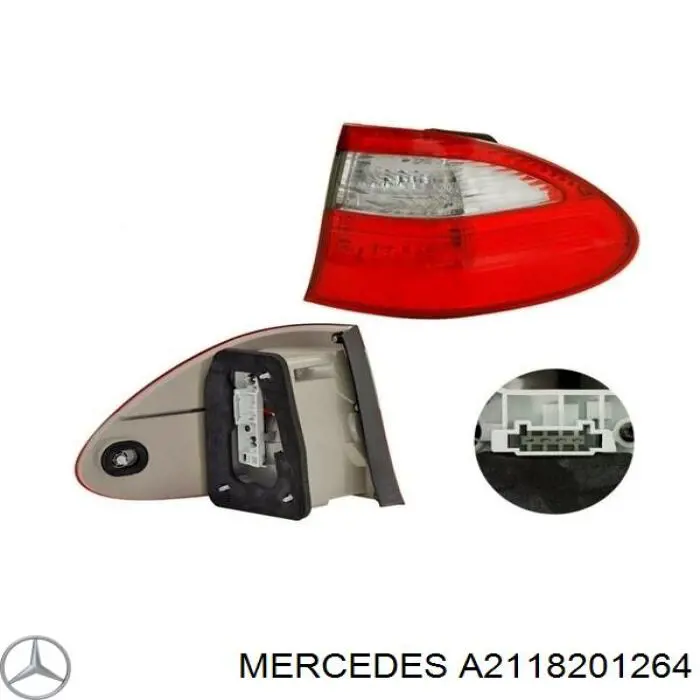 Купити A2118201264 Mercedes Стоп задній