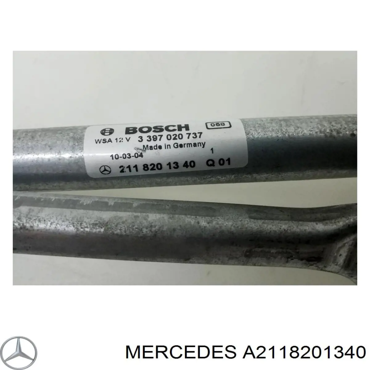 Трапеція щіток лобового скла Mercedes A2118201340 ціна, від 25.06 USD