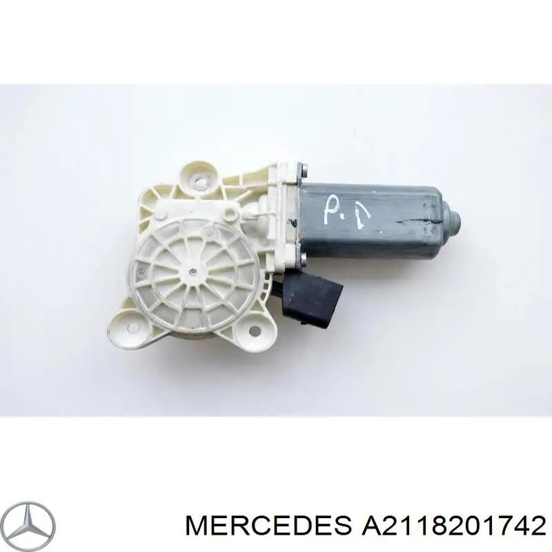 Купити A2118201742 Mercedes Двигун склопідіймача двері передньої, лівої
