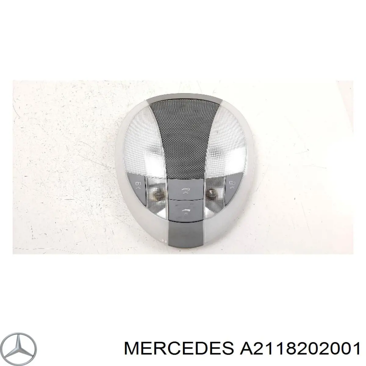 Плафон освітлення кабіни A2118202001 Mercedes