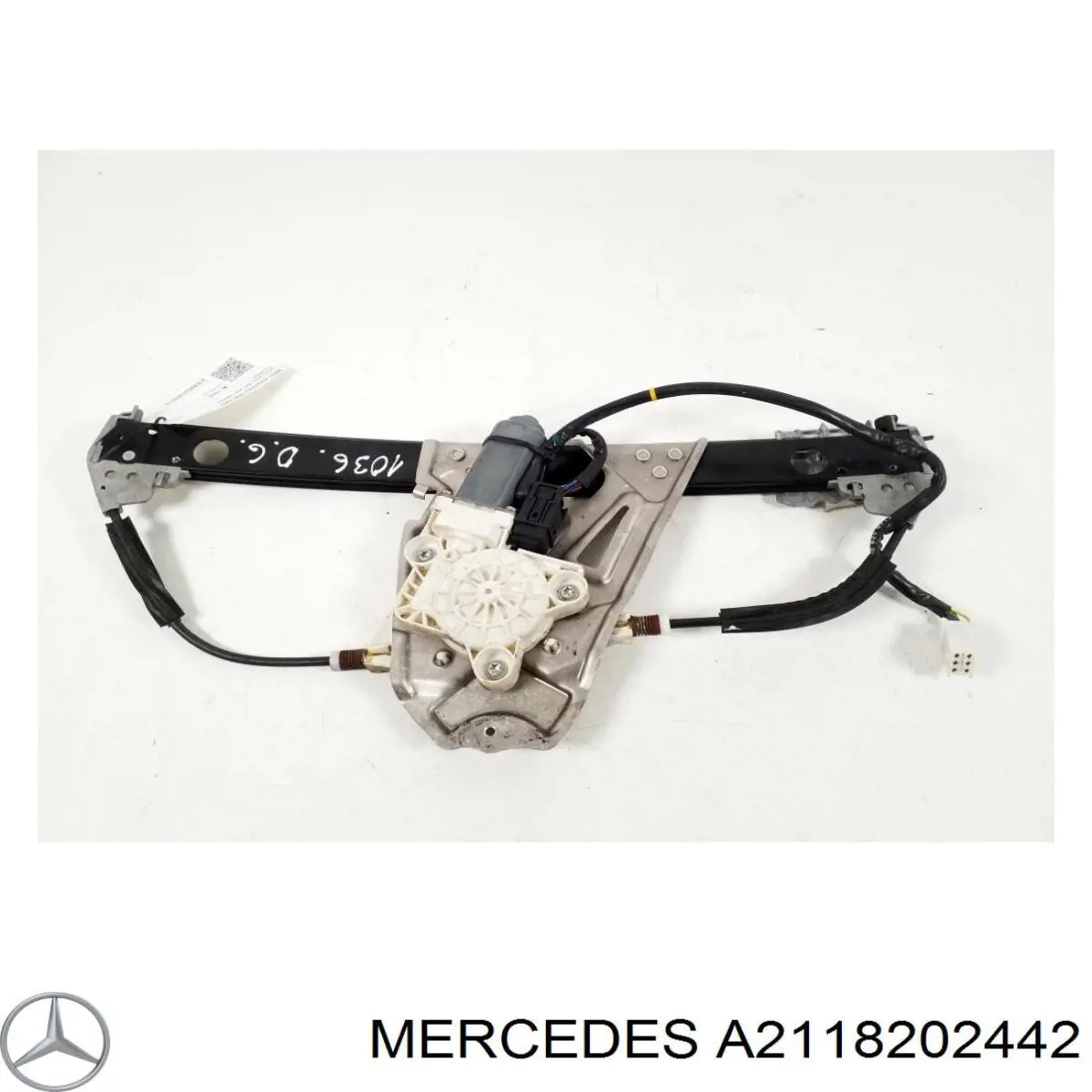 Купити A2118202442 Mercedes Двигун стеклопод'емника двері задньої, правої