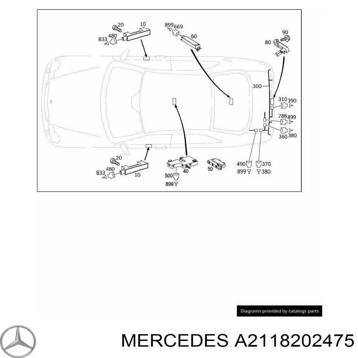  A2118202475 Mercedes