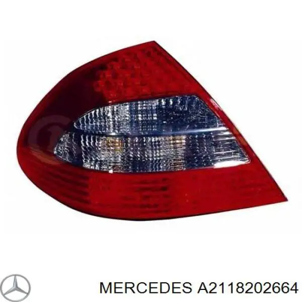 Купити A2118202664 Mercedes Задня права фара