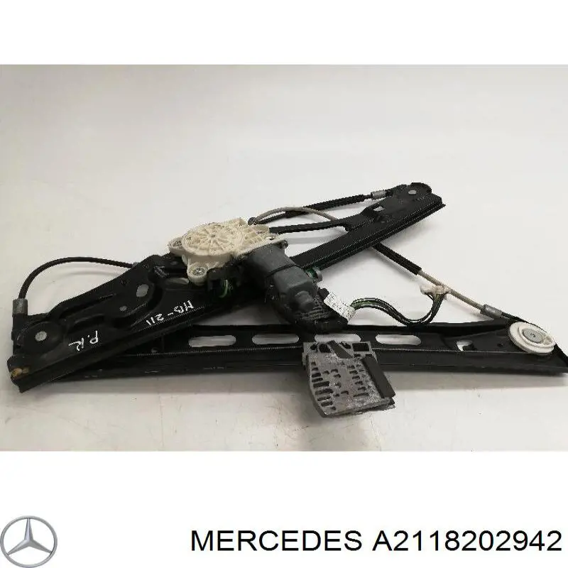 Двигун склопідіймача двері передньої, лівої A2118202942 Mercedes