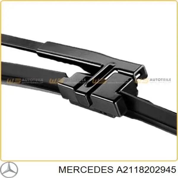 Щітка-двірник лобового скла, комплект з 2-х шт. Mercedes A2118202945 ціна, від 30.45 USD