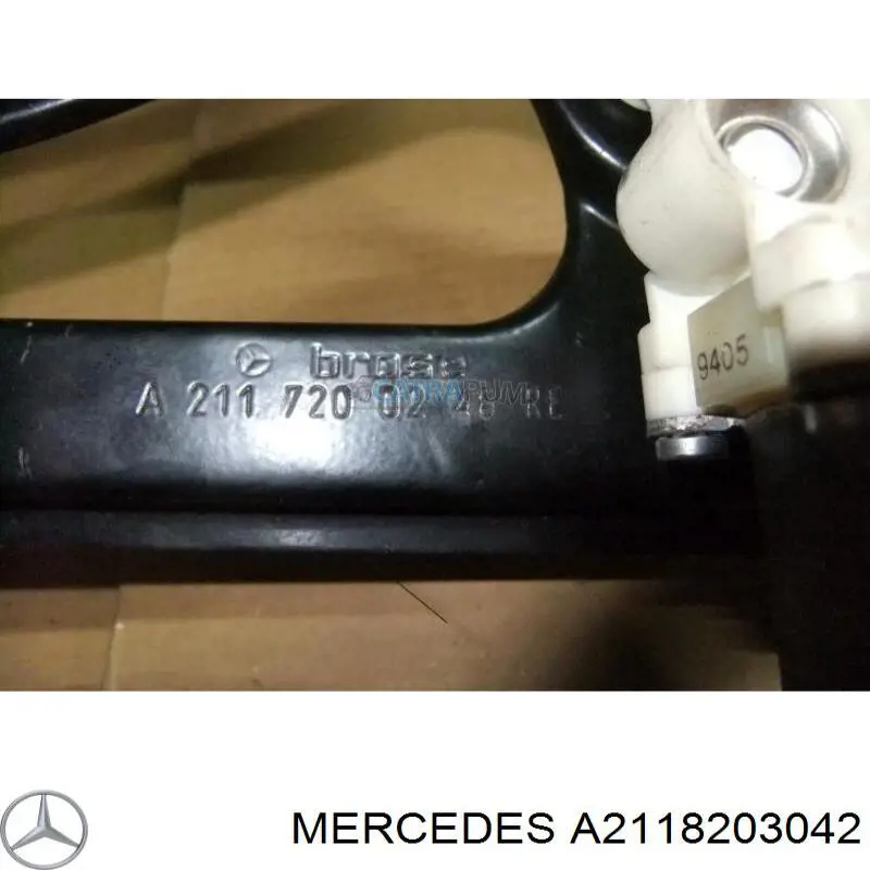Двигун склопідіймача двері передньої, правої A2118203042 Mercedes