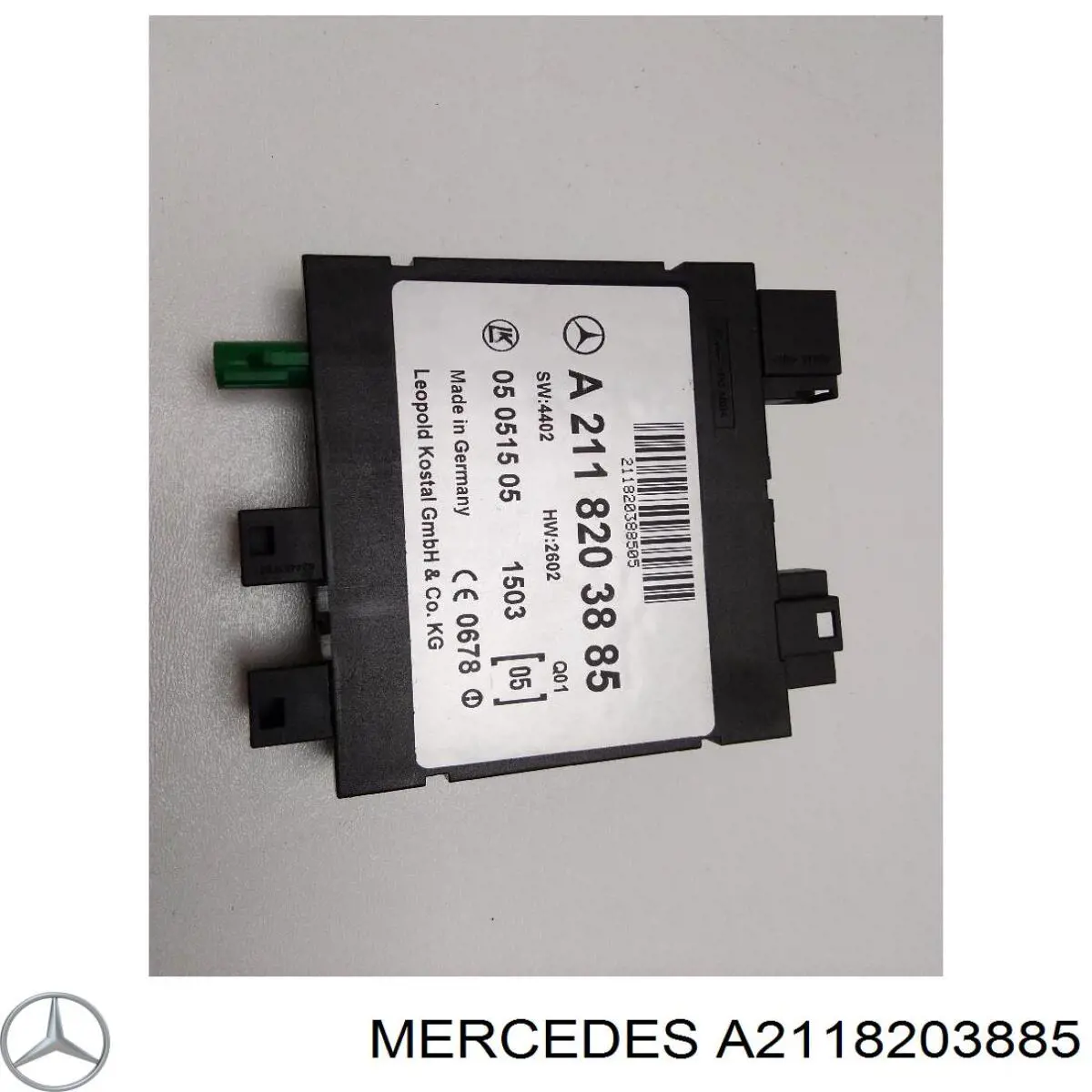 Модуль керування (ЕБУ) відкриття кришки багажника/ двері 3-ї (5-ї) Mercedes A2118203885 ціна, від 31.13 USD