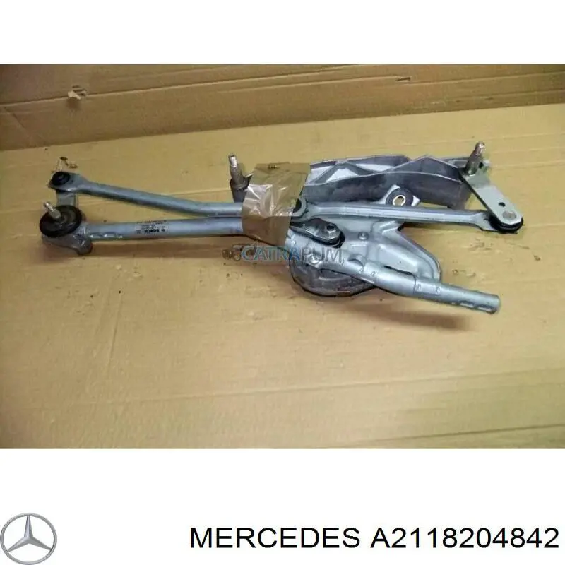 A2118204842 Mercedes Мотор склоочисника скла (трапеції)