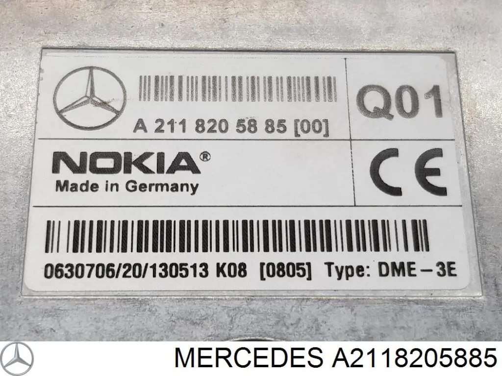 Блок керування телефоном Mercedes A2118201385